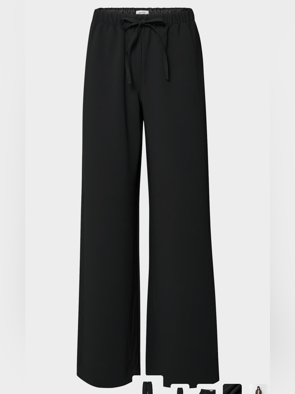 NWT Aritzia The Lodge Pant in Black